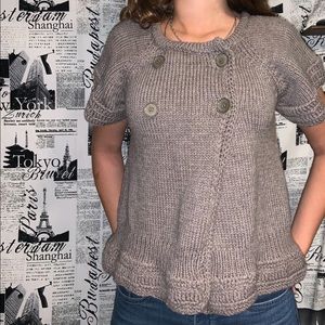 Lutz & Patmos short sleeve knit sweater - size M